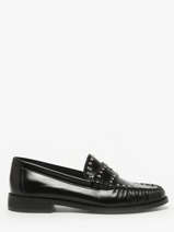 Mocassins Uit Leder Inuovo Zwart women LFG005